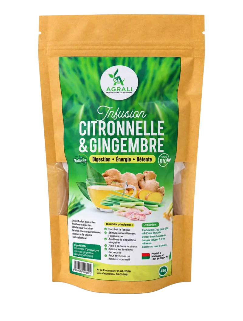 Infusion Citronnelle & Gingembre