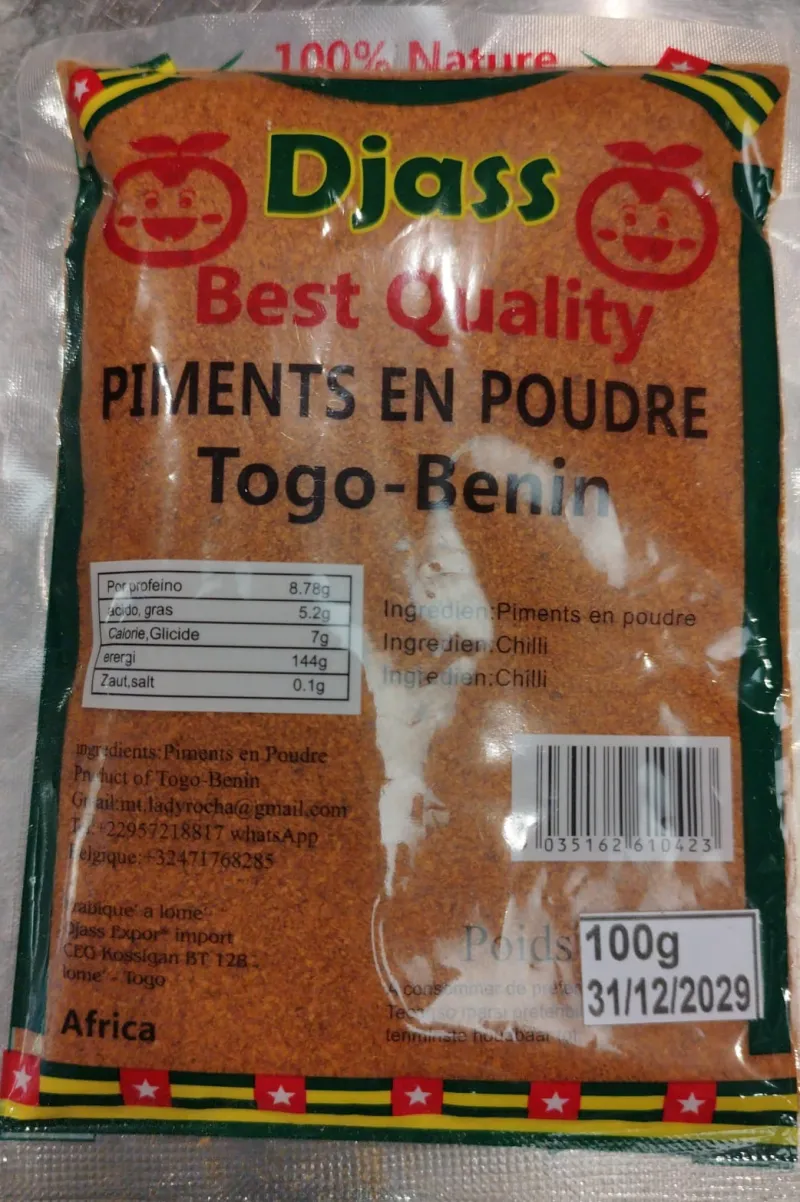Piments en Poudre - 100 g