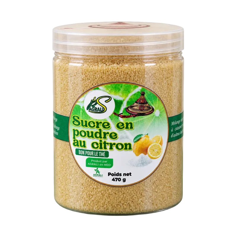 Sucre en Poudre au Citron