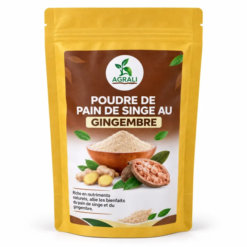 Poudre de Pain de Singe au Gingembre