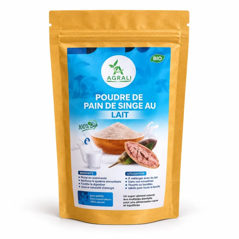 Poudre de Pain de Singe au Lait