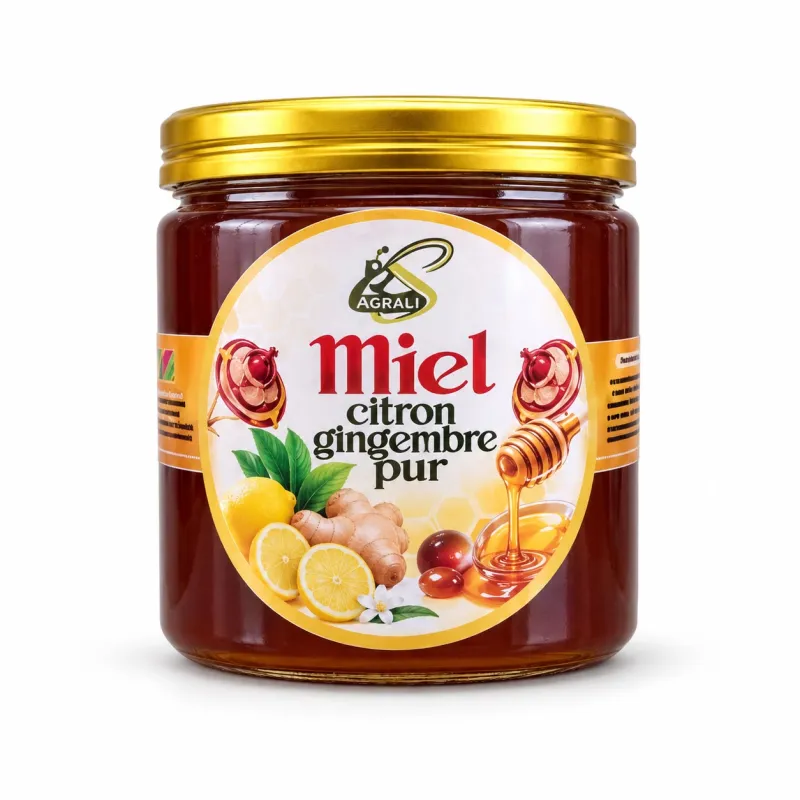 Miel Citron Gingembre Pur