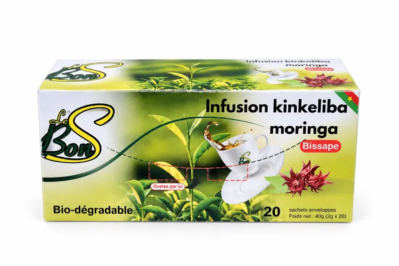 Infusion Kinkeliba Moringa Bissap