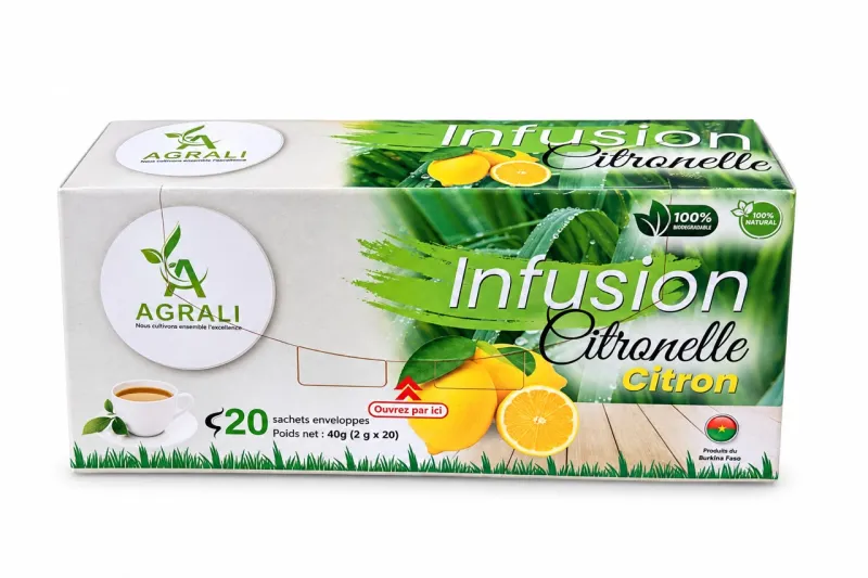 Infusion Citronnelle Citron