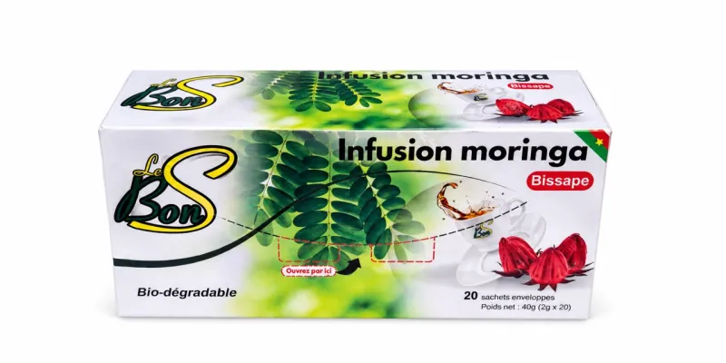 Infusion Moringa au Bissap