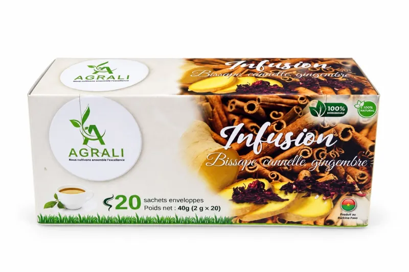 Infusion Bissap Cannelle Gingembre